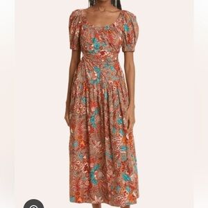 NWOT ulla Johnson cotton dress